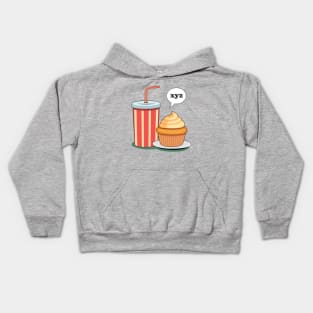 sweet cupcake Kids Hoodie